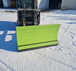 chasse neige lame racleuse caoutchouc pour chariot élévateur