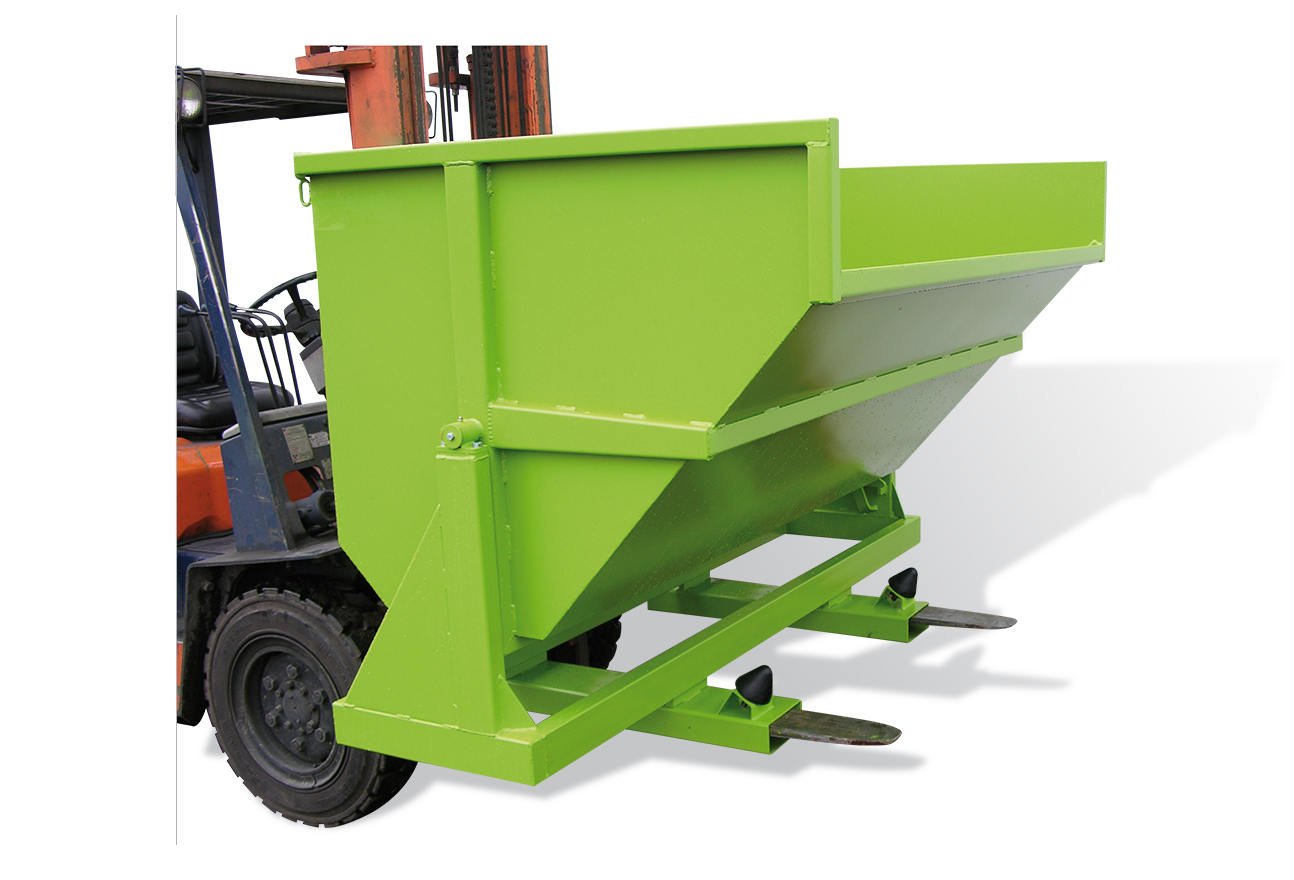 Benne à gravats pour chariot élévateur
