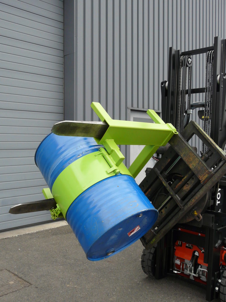Barrel Inverter and Tilters for Forklift