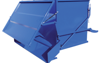 benne à fond incliné spéciale