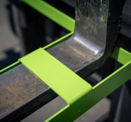 potence de levage 1 crochet gamme CR-C montage sur fourches chariot élévateur